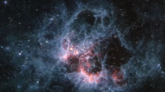 ჯეიმს ვების ტელესკოპმა გიგანტური ვარსკვლავების დაბადების კადრები აღბეჭდა