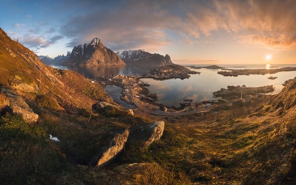 საოცარი ბუნებრივი მოვლენა – შუაღამის მზე ნორვეგიაში