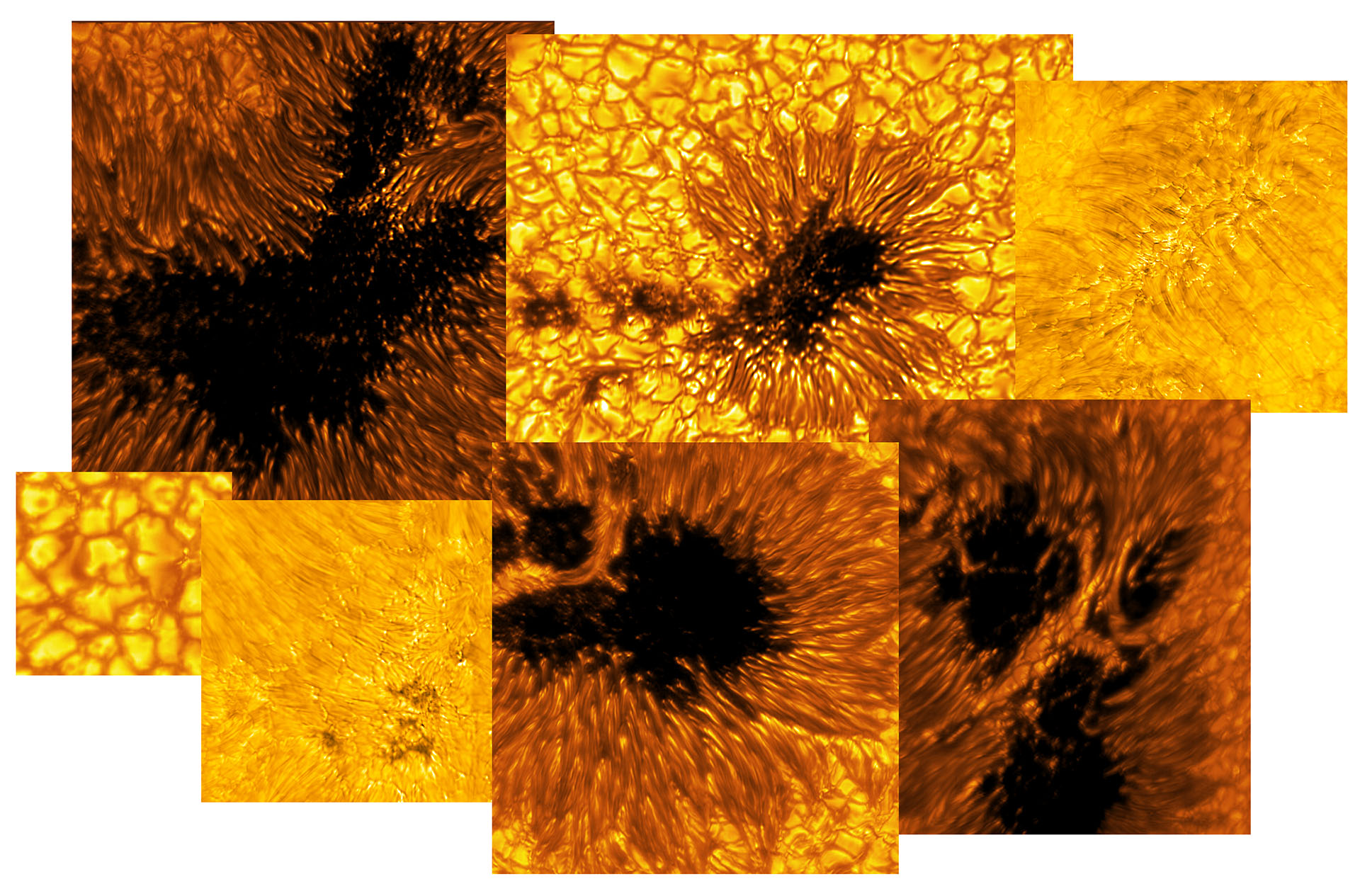 მზის ზედაპირის ახალი ხედები, რომლებიც მზის ყველაზე დიდმა და ძლიერმა ტელესკოპმა გადაიღო