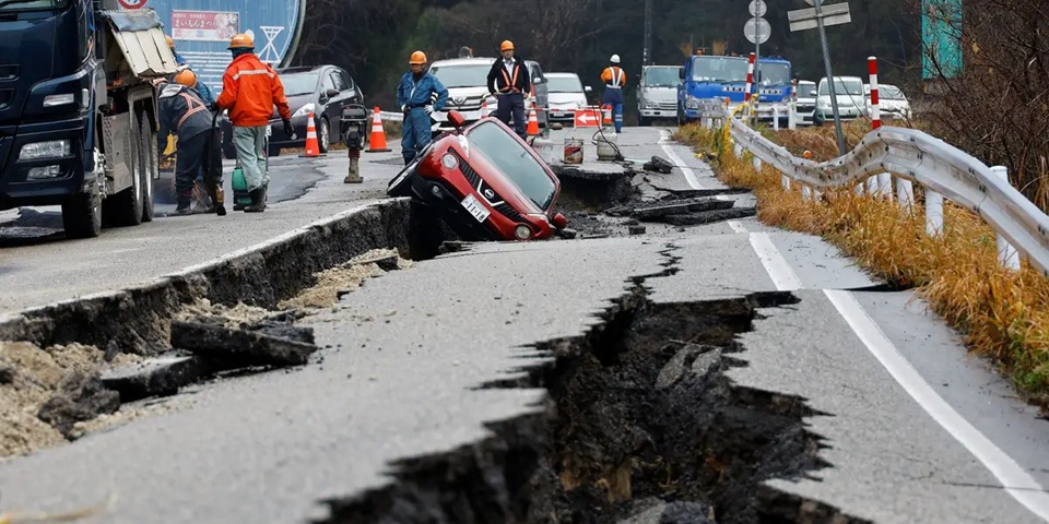 მიწისძვრის შედეგად იაპონიაში სულ მცირე 30 ადამიანი დაზარალდა