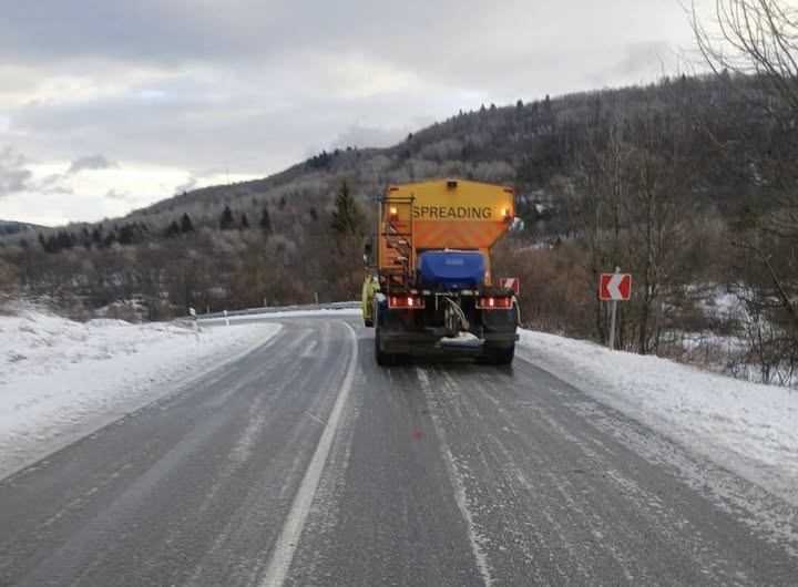 უამინდობის გამო საავტომობილო გზებზე შეზღუდვებია