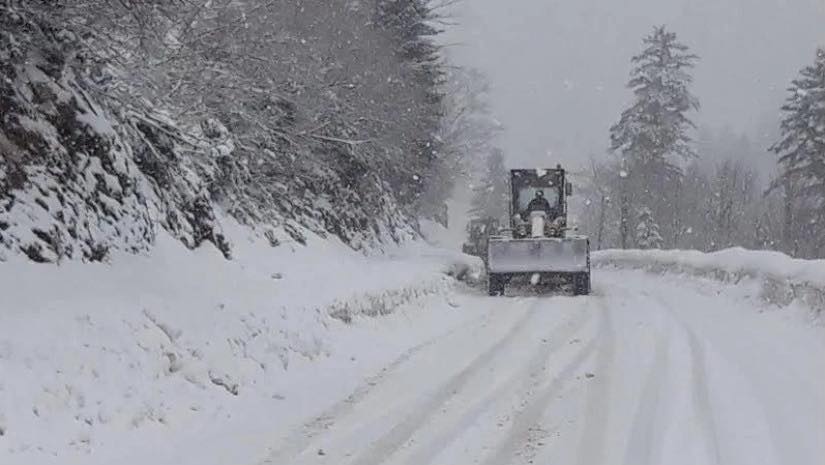 უმინდობის გამო საავტომობილო გზებზე შეზღუდვებია